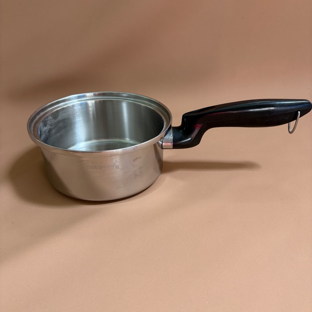 Permanent Multi Core 5-Ply Stainless Steel Sauce Pot Small Saucepan Made In USA